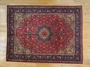 Persian Tabriz Full Pile 100 Percent Wool Handmade Oriental rug
