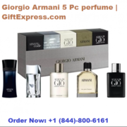 Giorgio Armani Variety Fragrance Set for Men (5-Piece) | GiftExpress
