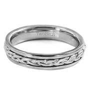 Celtic Braided Infinity Men's Wedding Ring