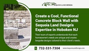 Create a Cool,  Functional Concrete Block Wall in Hoboken NJ